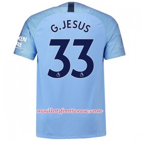 Maillot/Tenue Manchester City G.Jesus 33 Domicile 2018/2019
